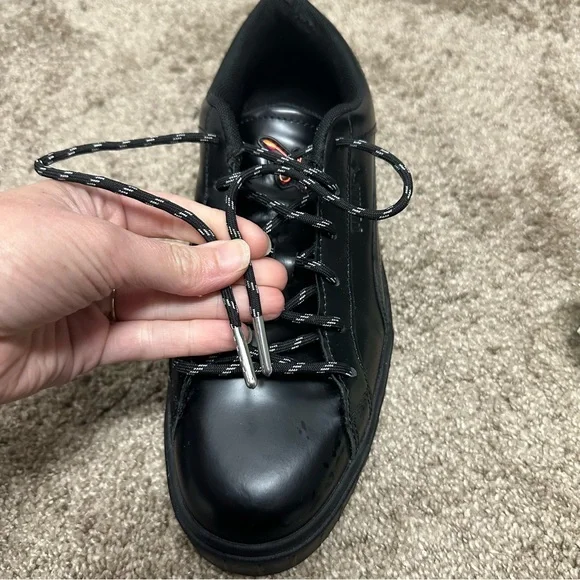 Puma × DUA LIPA Mayze Flutur Black Platform Sneakers Sz 9M - Picture 12 of 13